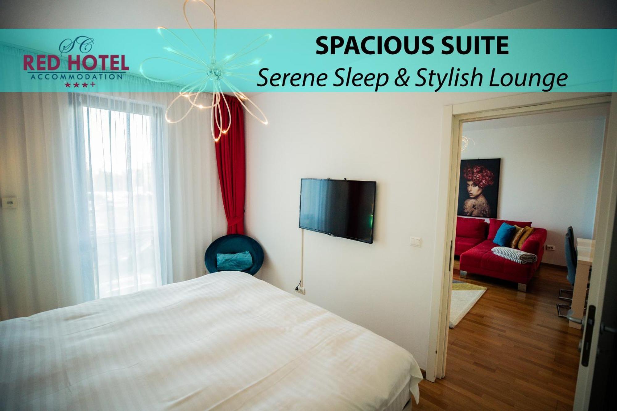 Red Hotel Riviera Suite&Lake Cluj-Napoca Exterior foto
